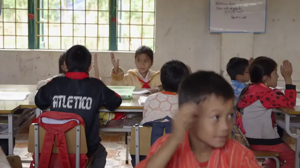 Save the Children — production still