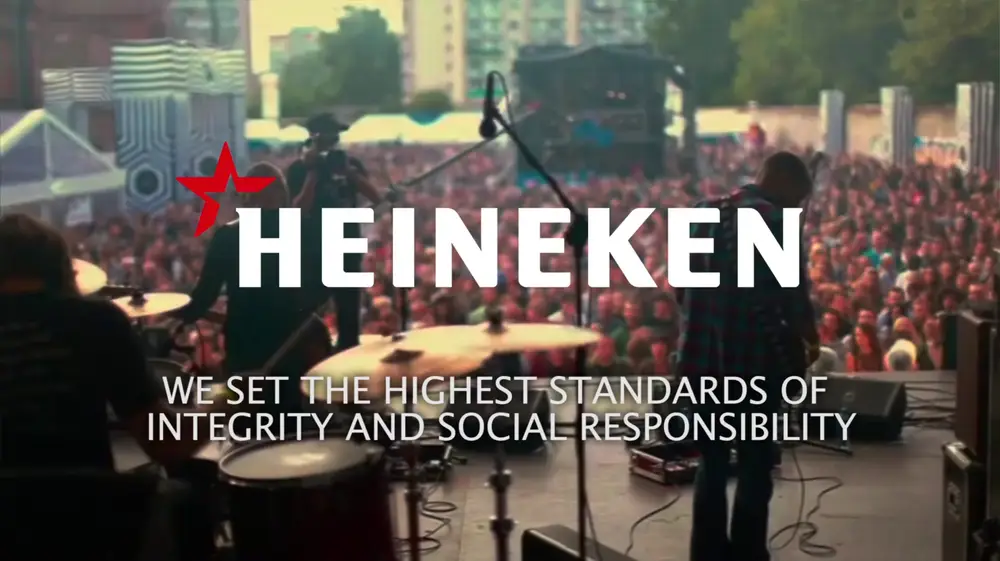 Heineken — production still