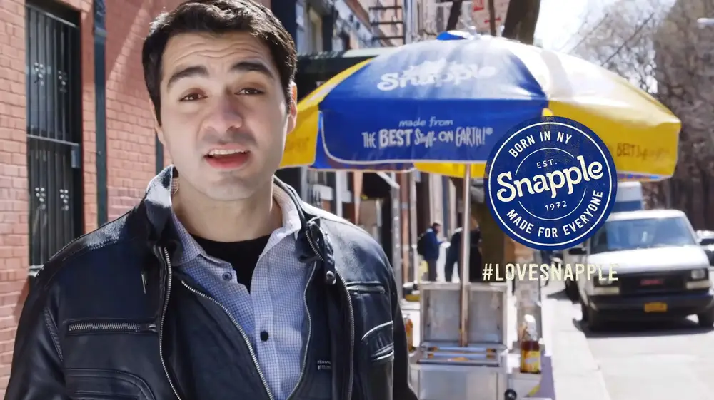 Snapple — production still