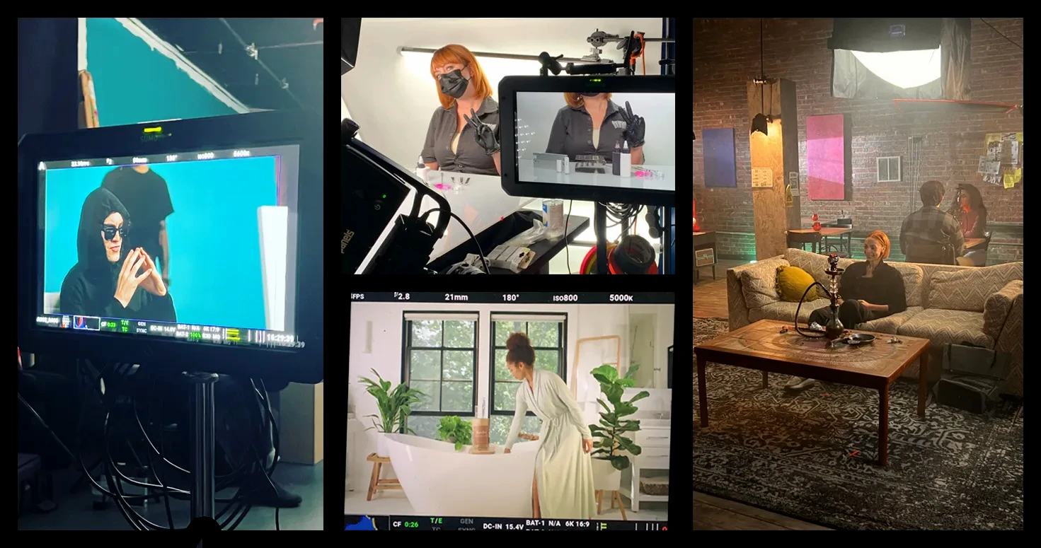 Social Reel — production still